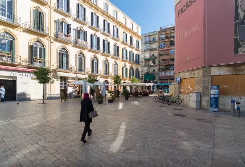 Apartament Plaza Picasso Malaga Zewnętrze zdjęcie